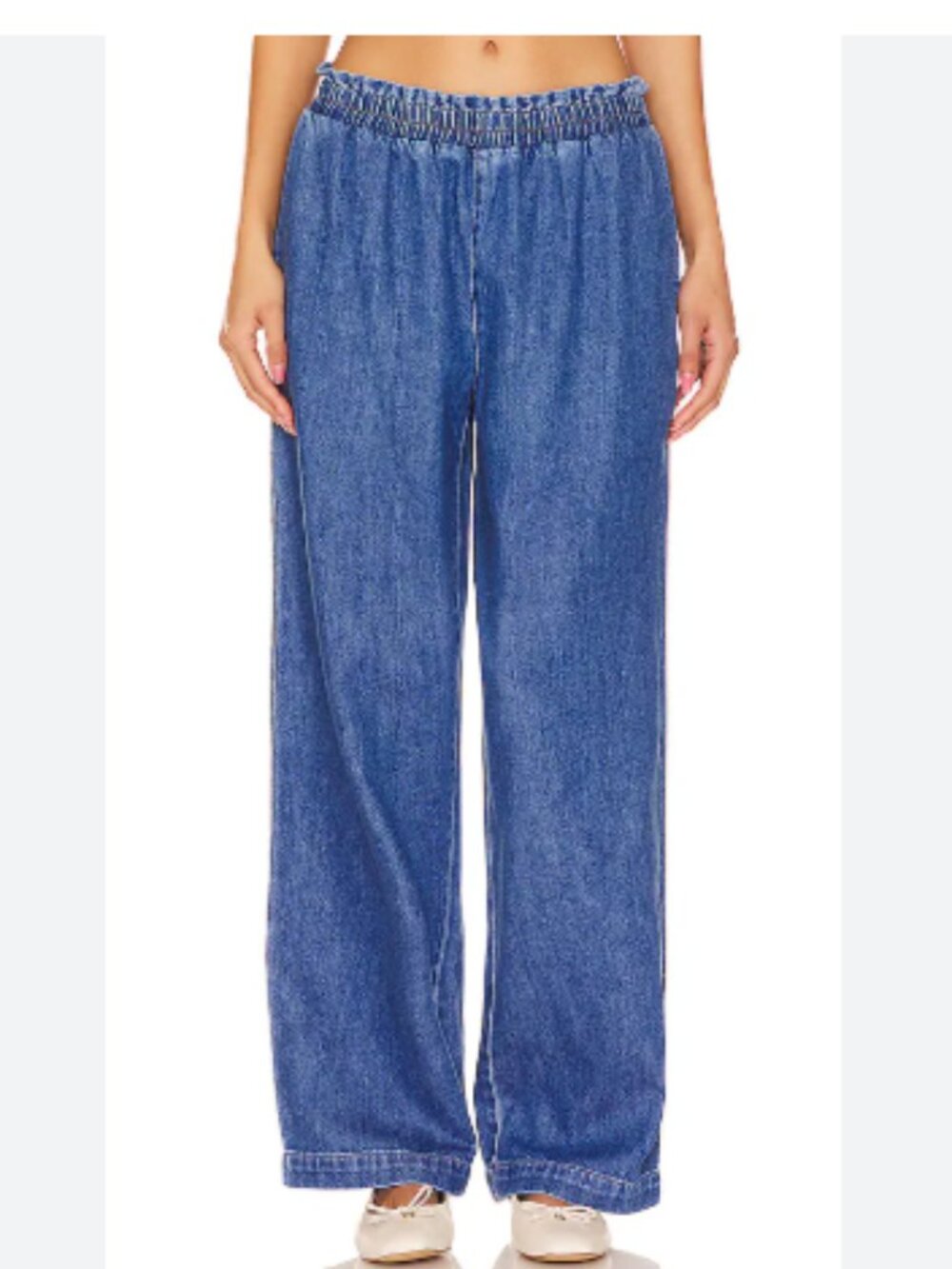 Revolve Sold Out LNA Santo Pant in True Blue Wash Size Small